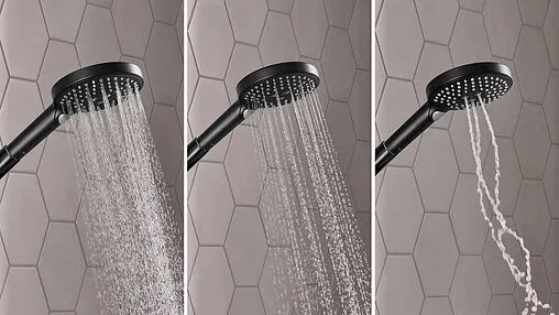 Лейка ручного душа Hansgrohe Raindance Select S 120 3jet PowderRain чёрный матовый 26014670