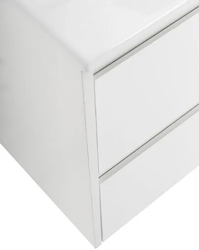 Тумба-умывальник подвесная BelBagno KRAFT 39 80 Bianco Opaco KRAFT 39-800/390-2C-SO-BO+BB800/390ETL