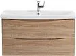 Тумба-умывальник подвесная BelBagno MARINO-CER 80 Rovere Bianco MARINO-CER-800-2C-SO-WO-P+BB-0322-80-LVB