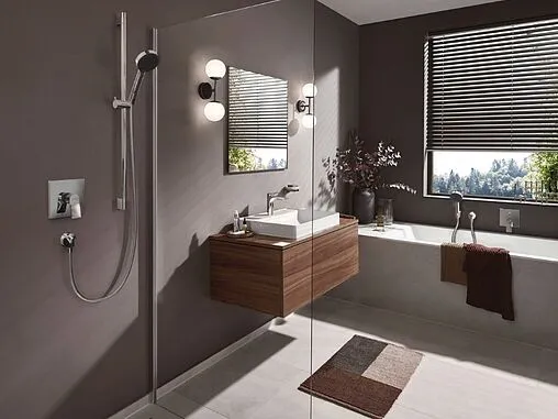 Смеситель для ванны скрытого монтажа Hansgrohe Vivenis хром 75416000