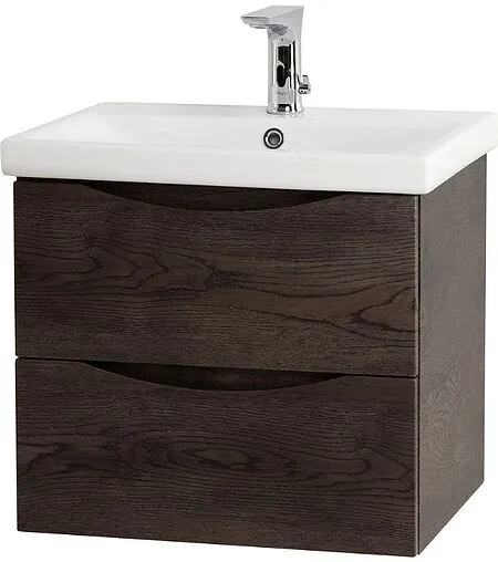 Тумба под умывальник подвесная BelBagno MARINO-CER 60 Rovere Nature Grigio MARINO-CER-600-2C-SO-RNG-P