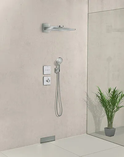 Вентиль переключающий на 3 потребителя Hansgrohe ShowerSelect хром 15764000