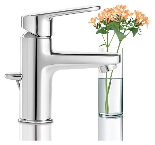 Смеситель для раковины Grohe Europlus II хром 33156002