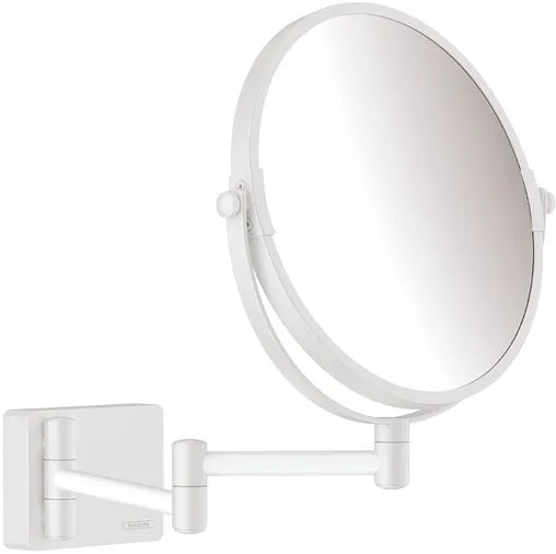 Косметическое зеркало Hansgrohe AddStoris белый матовый 41791700