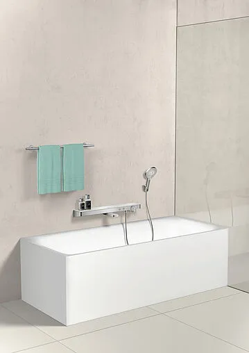 Термостат для ванны Hansgrohe ShowerTablet Select 700 белый/хром 13183400