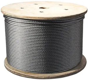 Трос из нержавеющей стали 4мм (300м) ACR SS304 Трос из нержавеющей стали 4мм (300м) ACR SS304, 1