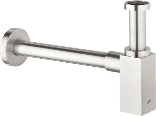 Сифон бутылочный для раковины Grohe суперсталь 40564DC0