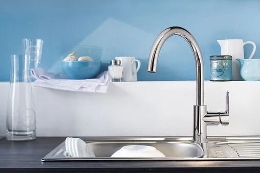 Смеситель для кухни Grohe BauEdge хром 31367000