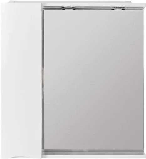 Шкаф-зеркало BelBagno FLY-MARINO 70 L Bianco Lucido MARINO-SPC-700/750-1A-BL-P-L