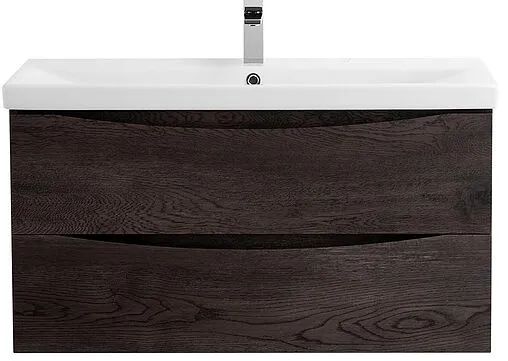 Тумба под умывальник подвесная BelBagno MARINO-CER 100 Rovere Nature Grigio MARINO-CER-1000-2C-SO-RNG-P