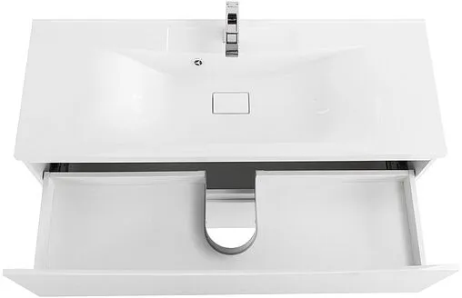 Тумба-умывальник напольная BelBagno MARINO 80 Bianco Lucido MARINO-800-2C-PIA-BL-P+