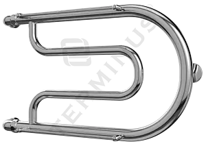 Полотенцесушитель водяной Terminus Фокстрот AISI 32х2 320х500 полированная сталь 4620768881237 Полотенцесушитель водяной Terminus Фокстрот AISI 32х2 320х500 полированная сталь 4620768881237, 2