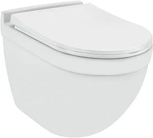 Унитаз подвесной безободковый Jaquar Solo белый SLS-WHT-6953BIUFSM Унитаз подвесной безободковый Jaquar Solo белый SLS-WHT-6953BIUFSM, 1