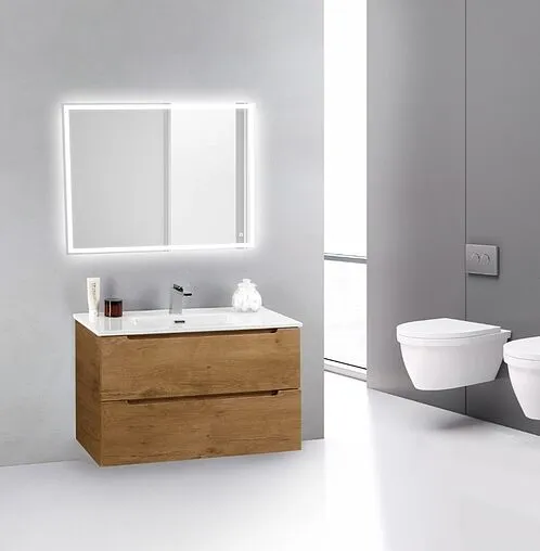 Тумба под умывальник подвесная BelBagno ETNA 120 Rovere Nature ETNA-1200-2C-SO-RN-P