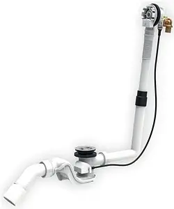 Слив-перелив для ванны без накладок с функцией налива Sanit 35.328.00..0000 Слив-перелив для ванны без накладок с функцией налива Sanit 35.328.00..0000, 1