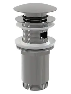 Выпуск автоматический для раковины с переливом Ravak ClickClack хром X01373 Выпуск автоматический для раковины с переливом Ravak ClickClack хром X01373, 1