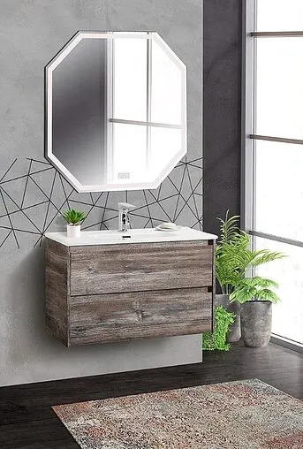 Тумба под умывальник подвесная BelBagno KRAFT 39 80 Pino Pasadena KRAFT 39-800/390-2C-SO-PP