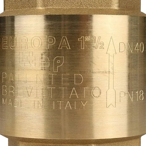 Клапан обратный пружинный 1½&quot;в x 1½&quot;в Itap Europa 1000112