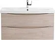 Тумба-умывальник подвесная BelBagno MARINO-CER 80 Rovere Grigio MARINO-CER-800-2C-SO-RG-P+BB-0322-80-LVB