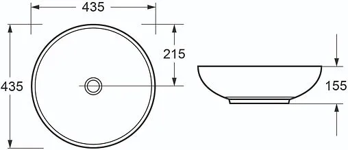 Раковина Cezares 43 белый CZR-NEW-43-LVB