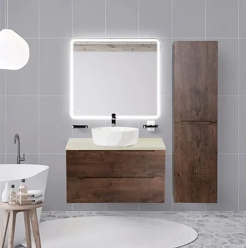 Зеркало с подсветкой BelBagno MARINO 90x80 SPC-MAR-900-800-LED-TCH