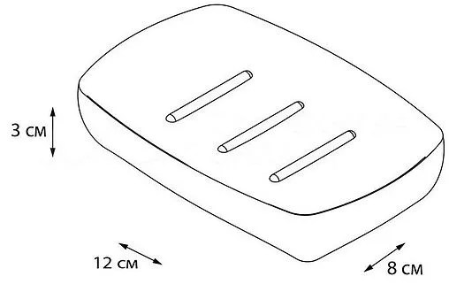 Мыльница Fixsen Balk бежевый FX-270-4