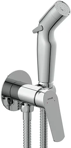 Гигиенический душ со смесителем Cersanit Flavis хром 64104