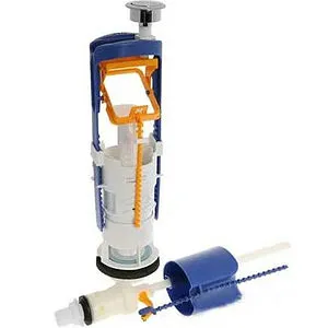 Комплект арматуры для бачка однорежимный ½" пластик нижний OLI DECO + UNI BOTTOM ½ 037192 Комплект арматуры для бачка однорежимный ½" пластик нижний OLI DECO + UNI BOTTOM ½ 037192, 1