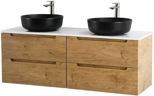 Тумба-умывальник подвесная BelBagno ETNA 120 Rovere Nature ETNA-1200-2C-SO-RN-P+