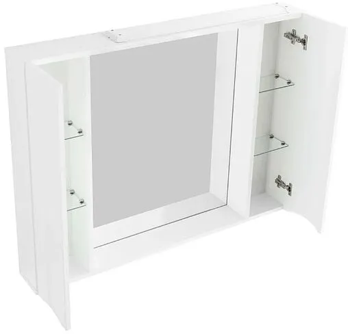 Шкаф-зеркало BelBagno FLY-MARINO 100 Bianco Lucido MARINO-SPC-1000/750-2A-BL-P