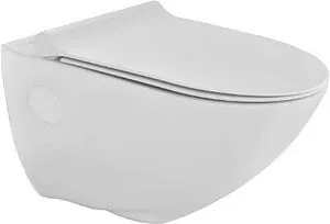 Унитаз подвесной безободковый Jaquar Continental белый CNS-WHT-963UFSM Унитаз подвесной безободковый Jaquar Continental белый CNS-WHT-963UFSM, 1