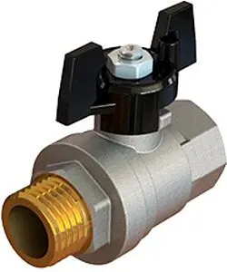 Кран шаровый ½"в x ½"н Elsen Strong T EV12.2201 Кран шаровый ½"в x ½"н Elsen Strong T EV12.2201, 1