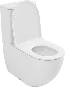 Унитаз-компакт безободковый Allen Brau Priority Tornado белый 4.31006.20+4.31007.20 Унитаз-компакт безободковый Allen Brau Priority Tornado белый 4.31006.20+4.31007.20, 4
