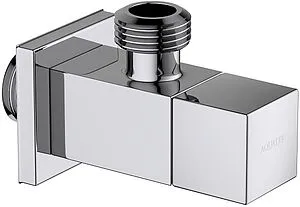 Кран шаровый угловой ½"н x ½"н черный матовый Aquatek AQ2453CR Кран шаровый угловой ½"н x ½"н черный матовый Aquatek AQ2453CR, 1